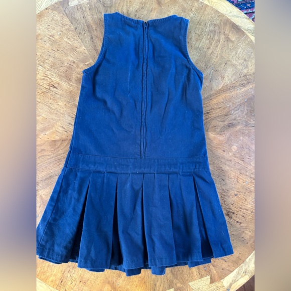 School Uniform Dress - Navy Blue - Picture 2 of 3
